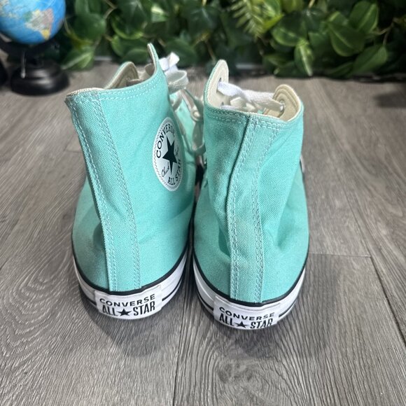 Converse Chuck Taylor All Star High Top Sneakers Teal Green Unisex M Men 13 - Picture 5 of 8